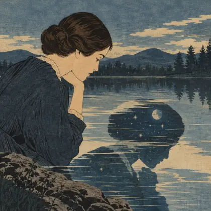 The Outer from the Inner - poem by - Emily Dickinson