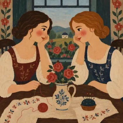 The Rose Did Caper on Her Cheek - poem by - Emily Dickinson