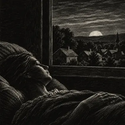 The Sun Kept Setting Setting Still - poem by - Emily Dickinson
