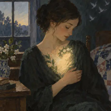 There’s Something Quieter Than Sleep - poem by - Emily Dickinson
