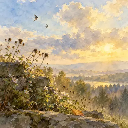 These Are the Days When Birds Come Back - poem by - Emily Dickinson