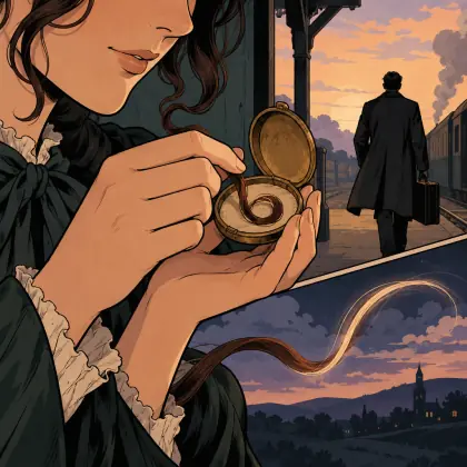 Tis Customary as We Part - poem by - Emily Dickinson