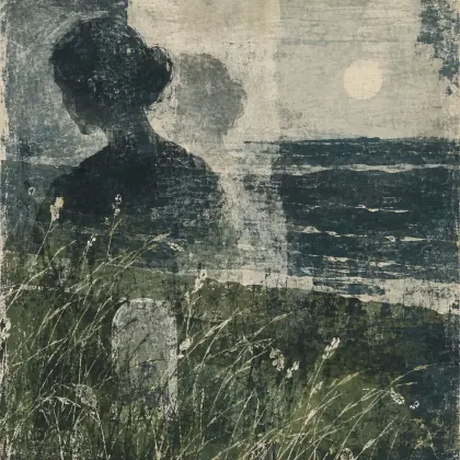 Tis Good the Looking Back on Grief - poem by - Emily Dickinson