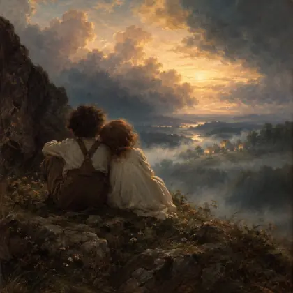 We Don’t Cry Tim and I - poem by - Emily Dickinson