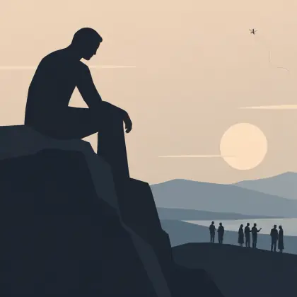 Who Giants Know, with Lesser Men - poem by - Emily Dickinson