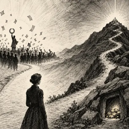 Work for Immortality - poem by - Emily Dickinson