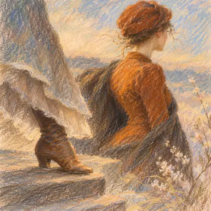 You’ll Know Her by Her Foot - poem by - Emily Dickinson