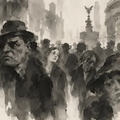 Piccadilly - poem by - Ezra Pound