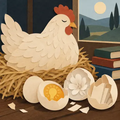 Poetic Eggs - poem by - Ezra Pound