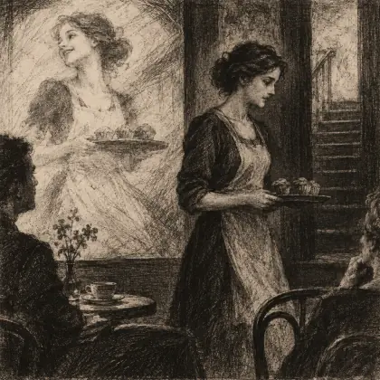 The Tea Shop - poem by - Ezra Pound