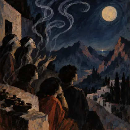 After Passing by - poem by - Federico Garcia Lorca
