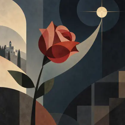 Casida De La Rosa - poem by - Federico Garcia Lorca