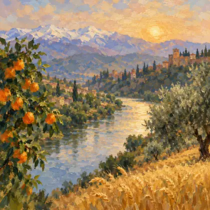 Little Ballad of Three Rivers - poem by - Federico Garcia Lorca