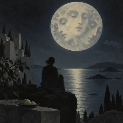 The Moon Wakes - poem by - Federico Garcia Lorca