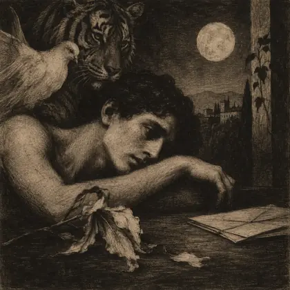 The Poet Asks His Love to Write - poem by - Federico Garcia Lorca