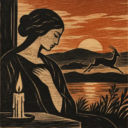Dusk - poem by - Gabriela Mistral