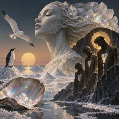 In Praise of Salt - poem by - Gabriela Mistral