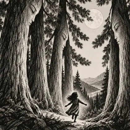 Pine Forest - poem by - Gabriela Mistral