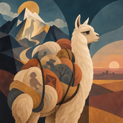 The Alpaca - poem by - Gabriela Mistral
