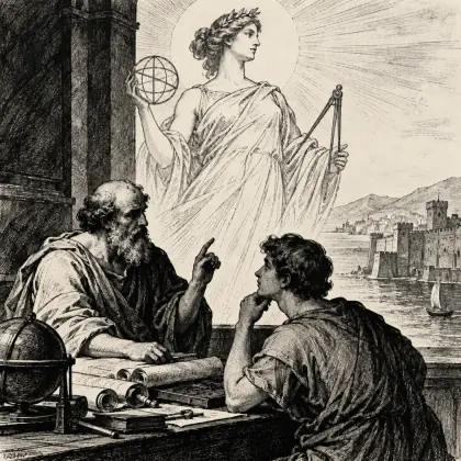 Archimedes and the Student - poem by - Goethe
