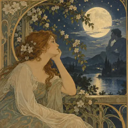 Night of the Full Moon - poem by - Goethe