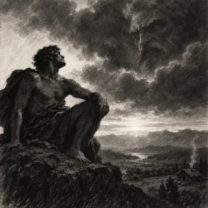 Prometheus - poem by - Goethe