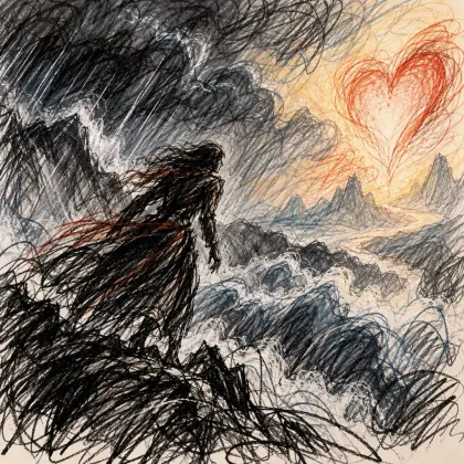 Restless Love - poem by - Goethe