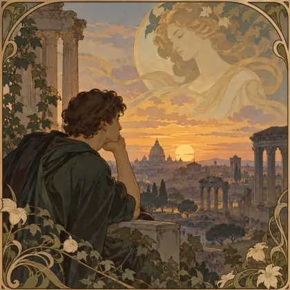 Roman Elegies I - poem by - Goethe