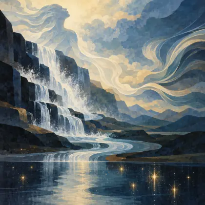 Song of the Spirits Over the Water - poem by - Goethe