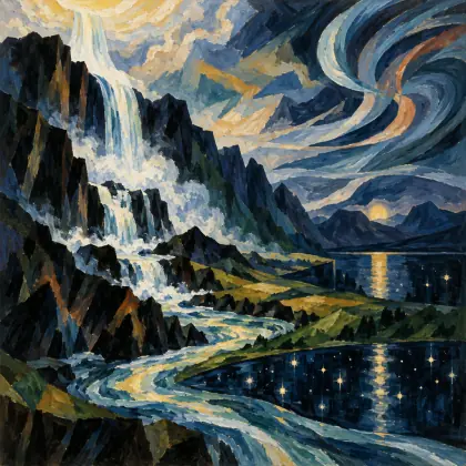 Song of the Spirits Over the Waters - poem by - Goethe