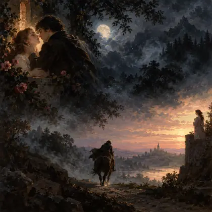 Welcome and Farewell - poem by - Goethe
