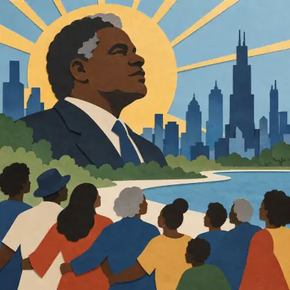 Mayor Harold Washington - poem by - Gwendolyn Brooks