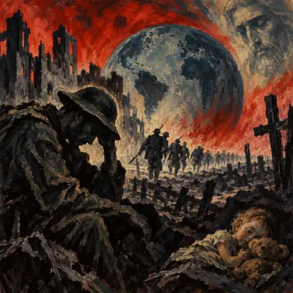 A Fantasy of War - poem by - Henry Lawson