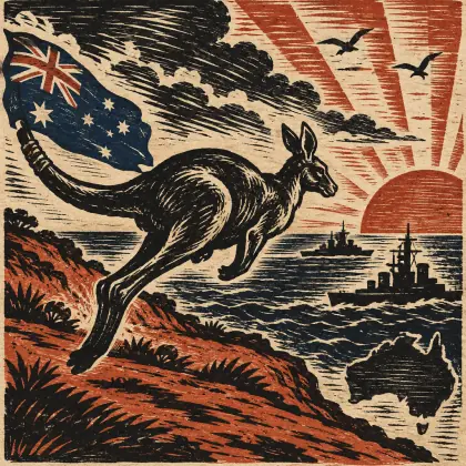 A Mixed Battle Song - poem by - Henry Lawson