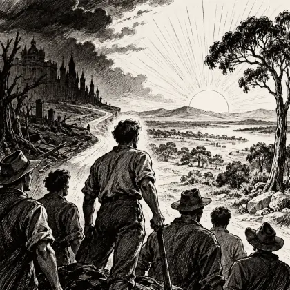 A Song of the Republic - poem by - Henry Lawson