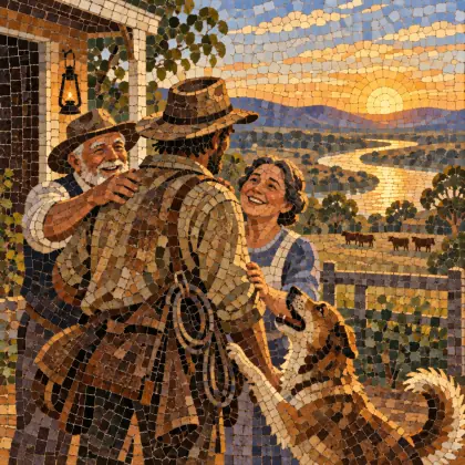 Andy’s Return - poem by - Henry Lawson