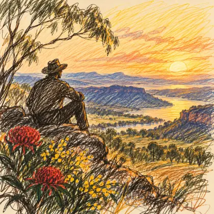 Bonnie New South Wales - poem by - Henry Lawson