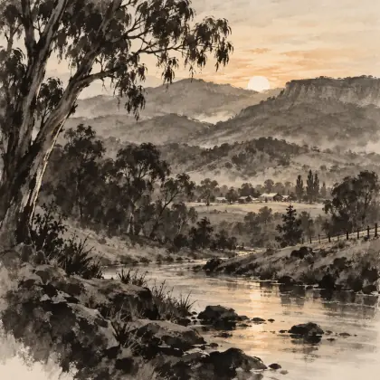 Eurunderee - poem by - Henry Lawson