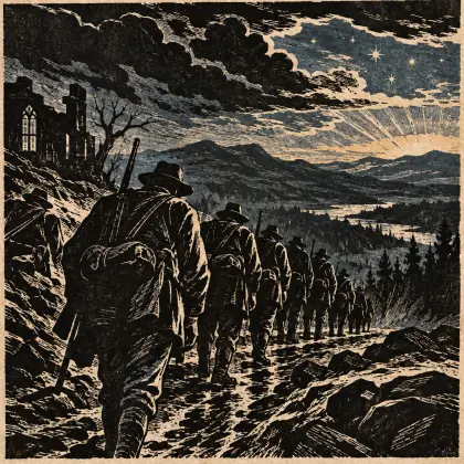 Fall in, My Men, Fall in - poem by - Henry Lawson