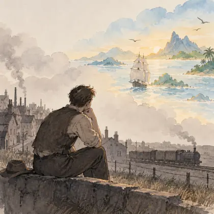 Foreign Lands - poem by - Henry Lawson