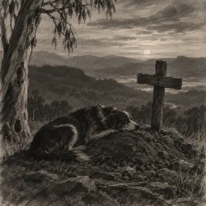 He Mourned His Master - poem by - Henry Lawson
