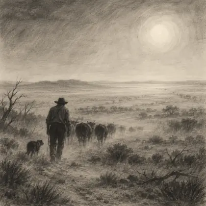 Jack Cornstalk as a Drover - poem by - Henry Lawson