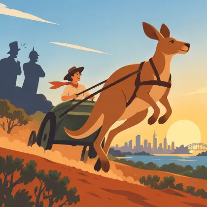 Kangaroo Power - poem by - Henry Lawson