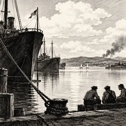 Kerosine Bay - poem by - Henry Lawson
