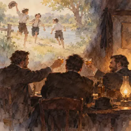 Let’s Be Fools To-night - poem by - Henry Lawson