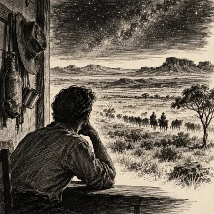 Never, Never Land - poem by - Henry Lawson