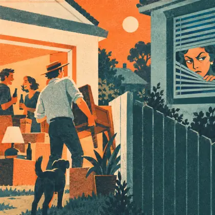 Next Door - poem by - Henry Lawson