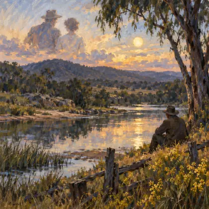 Reedy River - poem by - Henry Lawson
