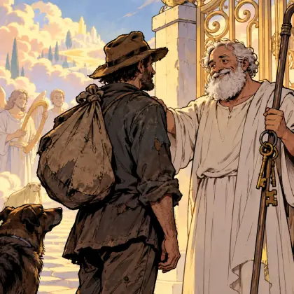 Saint Peter - poem by - Henry Lawson
