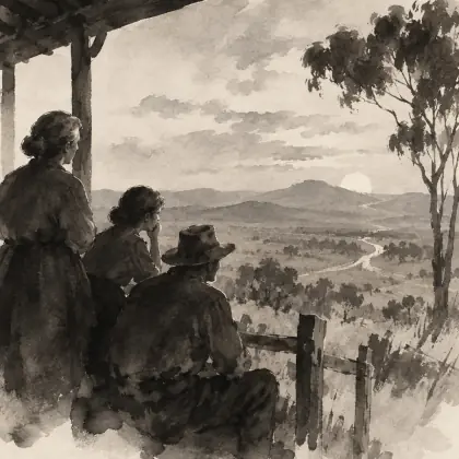 Somewhere Up in Queensland - poem by - Henry Lawson